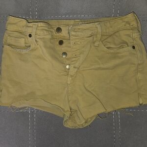 Universal Thread Mustard High Waist Women's Shorts